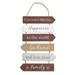 BRING HAPPINESS WORLD PLAQUE