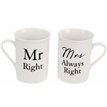 MR RIGHT & MRS ALWAYS RIGHT GIFT SET