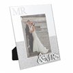 GLITTER MIRROR MR & MRS 5x7in FRAME