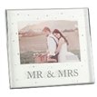 7x5IN MR & MRS BOX FRAME WITH CRYSTALS
