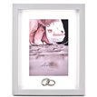 5x7in PLASTIC PHOTO FRAME WITH RINGS ICON