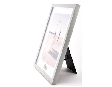 8x10in PLASTIC PHOTO FRAME WITH RINGS ICON
