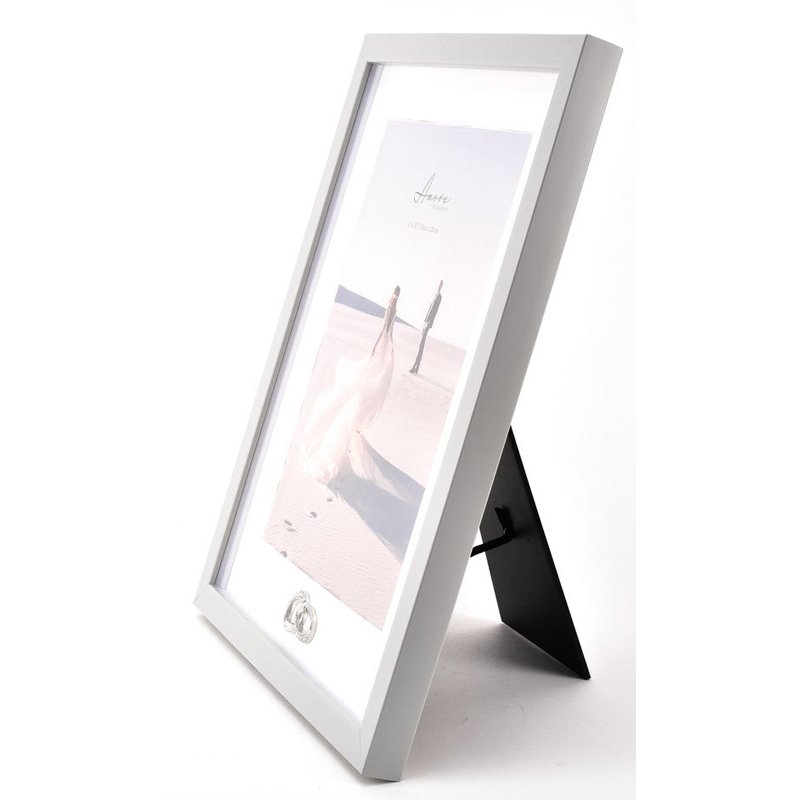 8x10in PLASTIC PHOTO FRAME WITH RINGS ICON