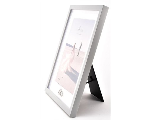 8x10in PLASTIC PHOTO FRAME WITH RINGS ICON