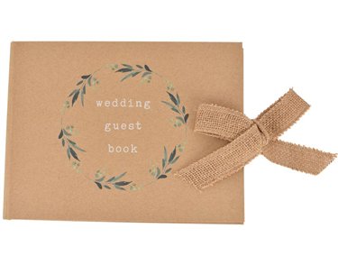 LOVE STORY WEDDING GUEST BOOK