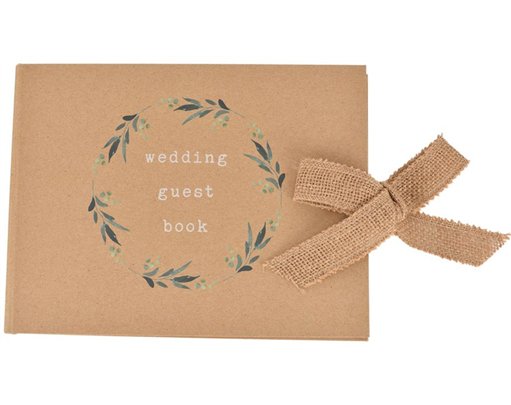 LOVE STORY WEDDING GUEST BOOK