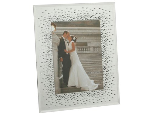 5X7 WEDDING CRYSTAL FRAME