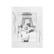 4x6in SILVER PLATED WEDDING PHOTO FRAME