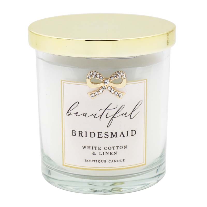 BEAUTIFUL BRIDESMAID CANDLE