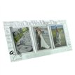 WEDDING 3D WORDS TRIPLE MIRROR PHOTO FRAME