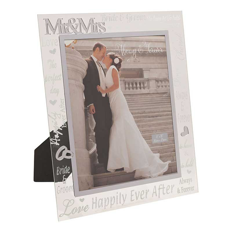 8x10in WEDDING 3D WORDS MIRROR FRAME