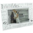 6x4in 3D WORDS MIRROR WEDDING FRAME