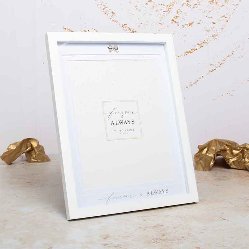 8x10in FOREVER & ALWAYS PHOTO FRAME