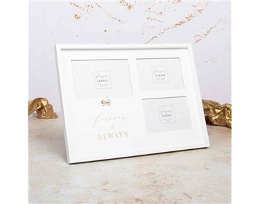FOREVER & ALWAYS COLLAGE PHOTO FRAME