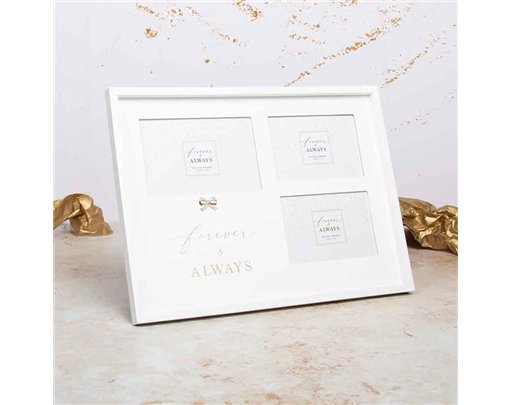 FOREVER & ALWAYS COLLAGE PHOTO FRAME