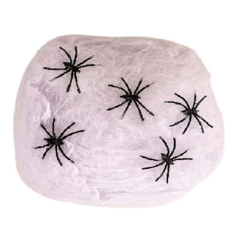 40G WHITE SPIDERS WEB & SPIDERS