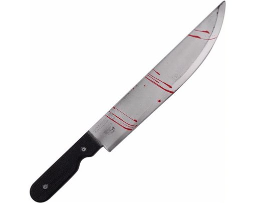 50CM BLOODIED KNIFE WEAPON