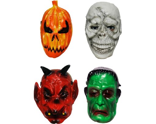 4ASST FACE MASKS
