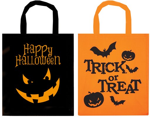 2ASST HALLOWEEN TREAT BAG