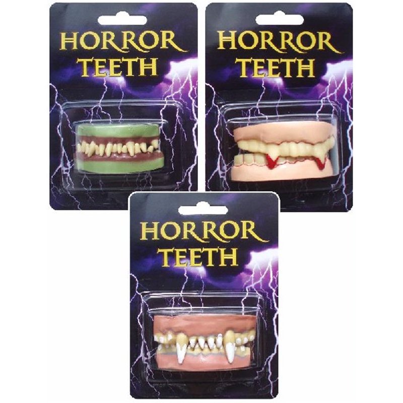 3ASST HORROR TEETH
