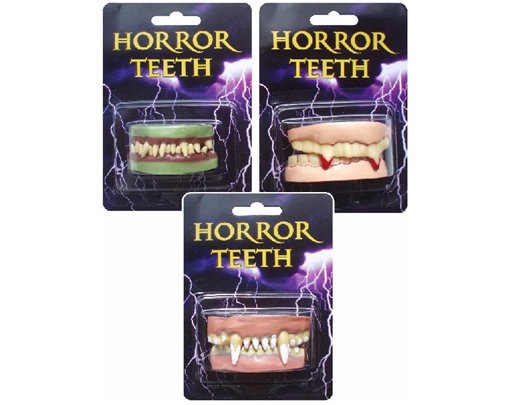3ASST HORROR TEETH
