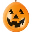 (10) 9IN PUMPKIN BALLOONS