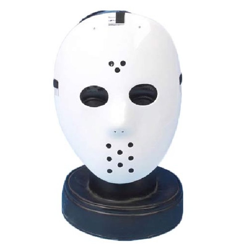 WHITE HOCKEY FACE MASK