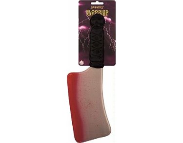 35CM CLEAVER WITH BLOOD