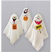 (3) GHOST HANGING DECORATIONS