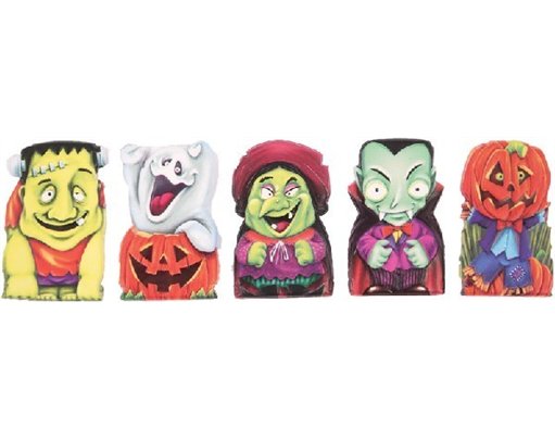 HALLOWEEN FINGER PUPPETS  96S