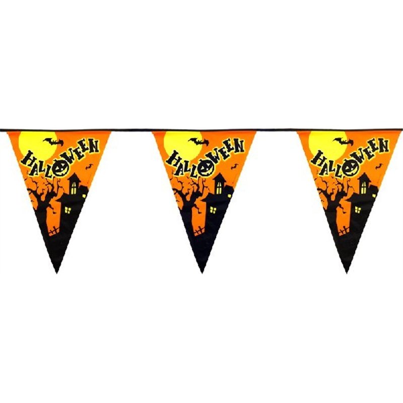 12FT PENNANTS HALLOWEEN BUNTING