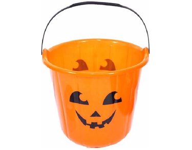 18X16CM PUMPKIN BUCKET