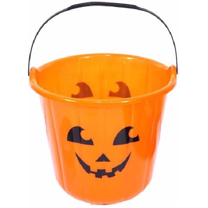 18X16CM PUMPKIN BUCKET