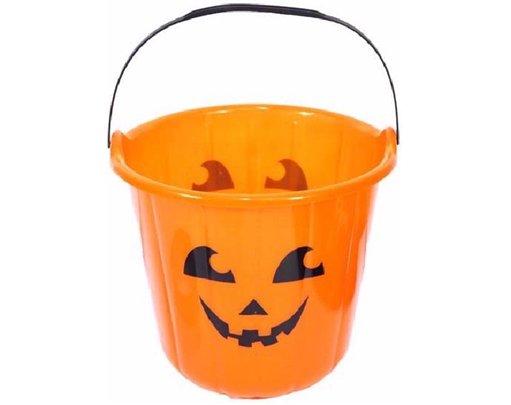 18X16CM PUMPKIN BUCKET