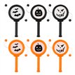 10CM HALLOWEEN SPIN DRUM  72S