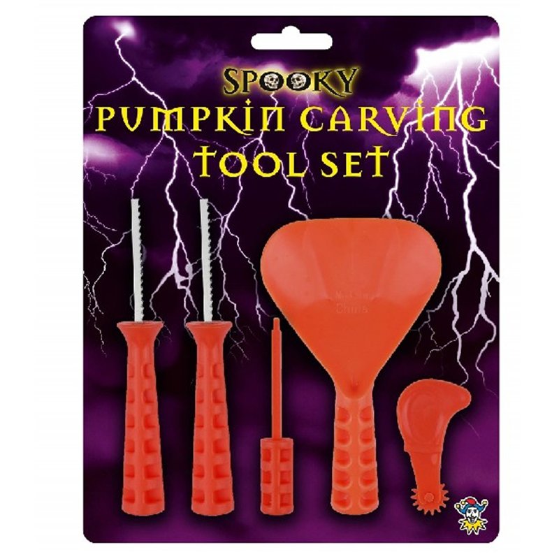 5PC PUMPKIN CARVING TOOL SET