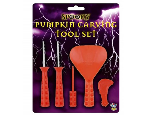 5PC PUMPKIN CARVING TOOL SET