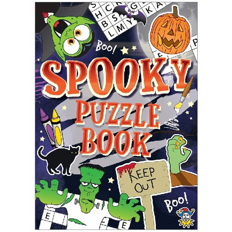 HALLOWEEN FUN PUZZLE BOOK  48S