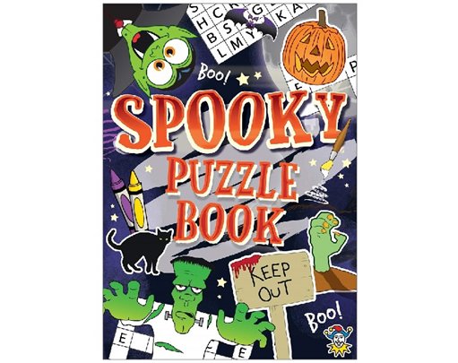 HALLOWEEN FUN PUZZLE BOOK  48S