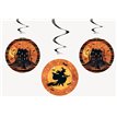 (3) 26in FULL MOON HALLOWEEN SWIRLS