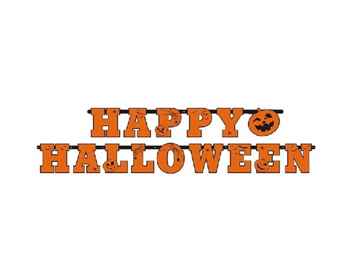210cm HAPPY HALLOWEEN BANNER