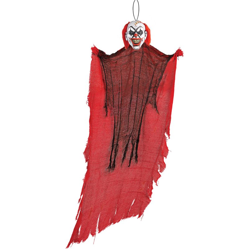 4FT HANGING CREEPY CLOWN