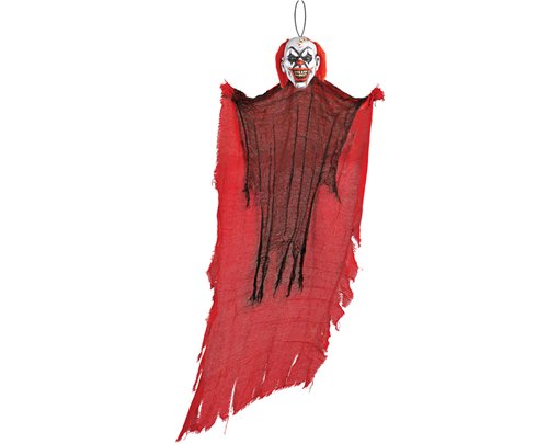 4FT HANGING CREEPY CLOWN