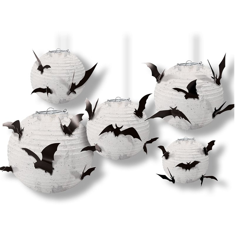 PAPER LANTERNS WITH BATS