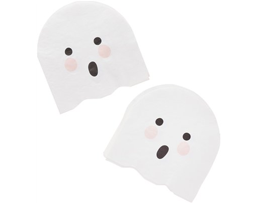 20PK BOO THE GHOST PAPER NAPKINS