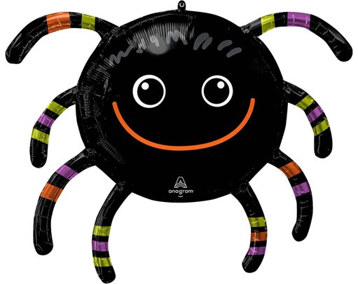 SMILEY SPIDER SUPERSHAPE FOIL