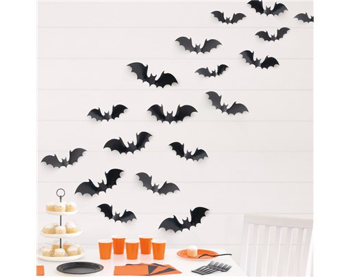 FLYING BAT WALL DECORATING KIT