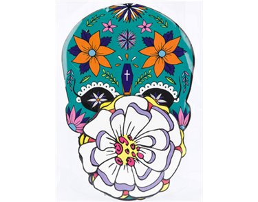 1.2m GARLAND DIA DE LOS MUERTOS MASKS