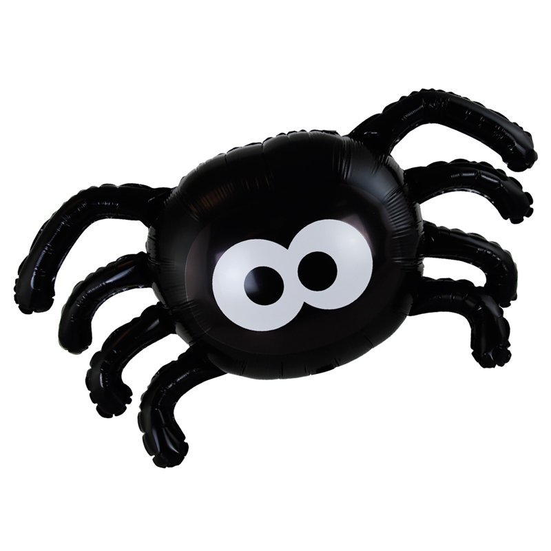 HALLOWEEN SPIDER SHAPED FOIL BALLOON
