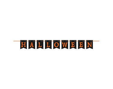 HALLOWEEN PAPER BANNER